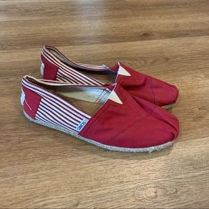 Women’s Toms shoes, espadrille, like new